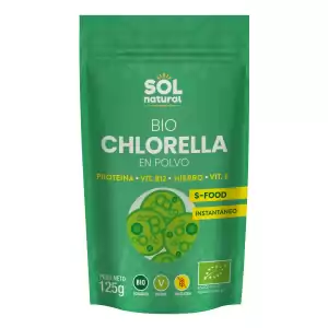 CHLORELLA EN POLVO 125GR SOL NATURAL