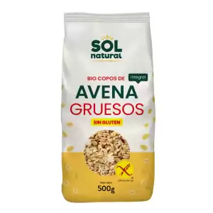 COPOS AVENA GRUESOS 500GR SOL NATURAL