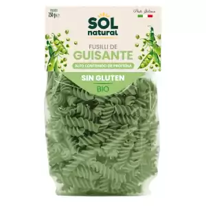 FUSILLI DE GUISANTE 250GR SOL NATURAL