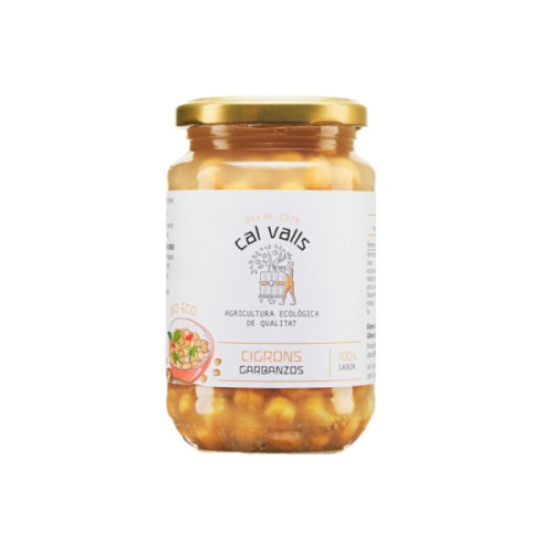 GARBANZOS COCIDOS 350ML CALVALLS