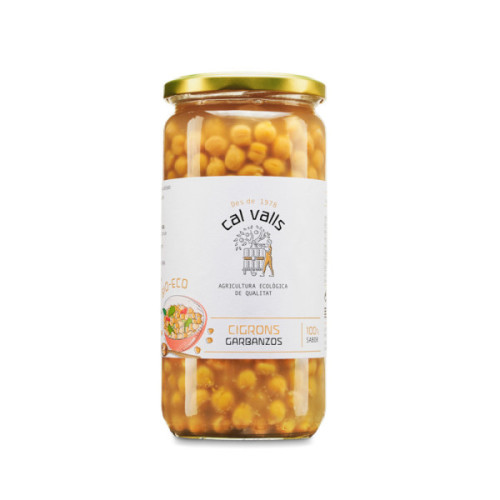 GARBANZOS COCIDOS 450GR CAL VALLS