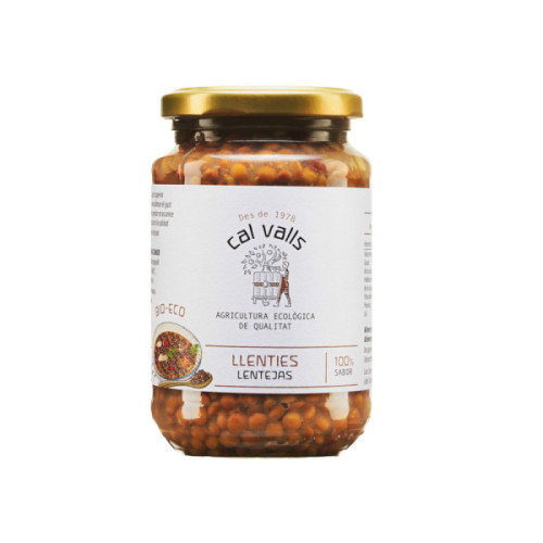 LENTEJAS COCIDAS 350GR CALVALS