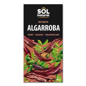 TABLETA ALGARROBA 70GR SOL NATURAL